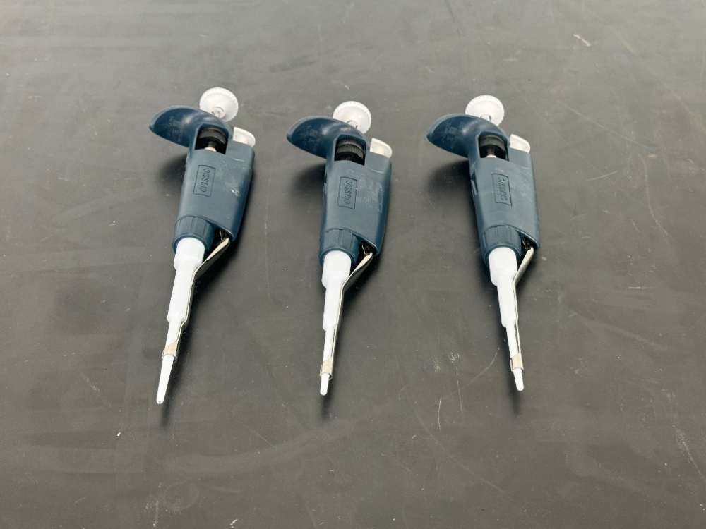 Image of Gilson Classic Single Channel Pipettes - Quantity 3